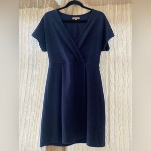 Black Madewell wrap dress